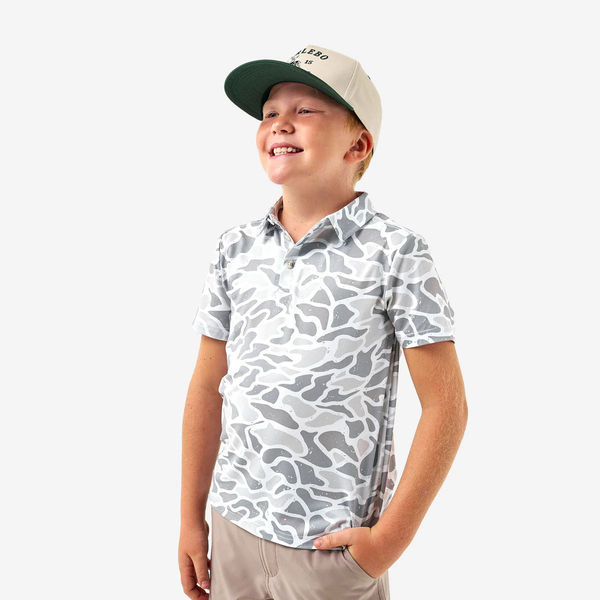 Performance Polo - White Camo