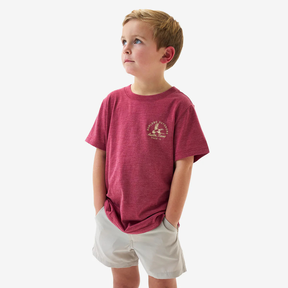 Short Sleeve Tee - Classic Duck - Heather Red