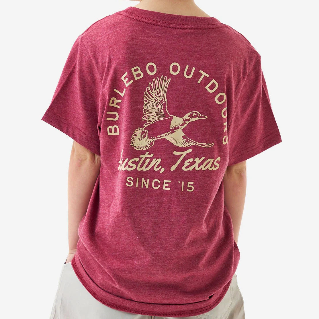 Short Sleeve Tee - Classic Duck - Heather Red