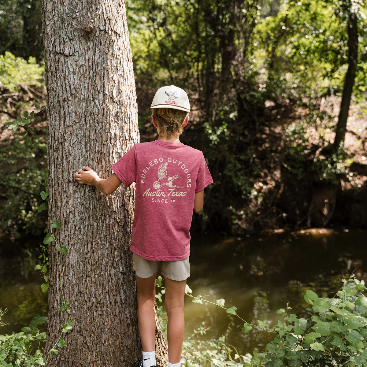 Short Sleeve Tee - Classic Duck - Heather Red