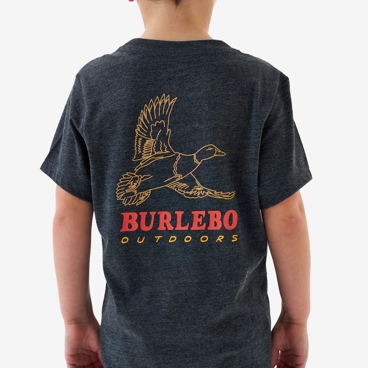 Short Sleeve Tee - Duck Wild - Heather Black