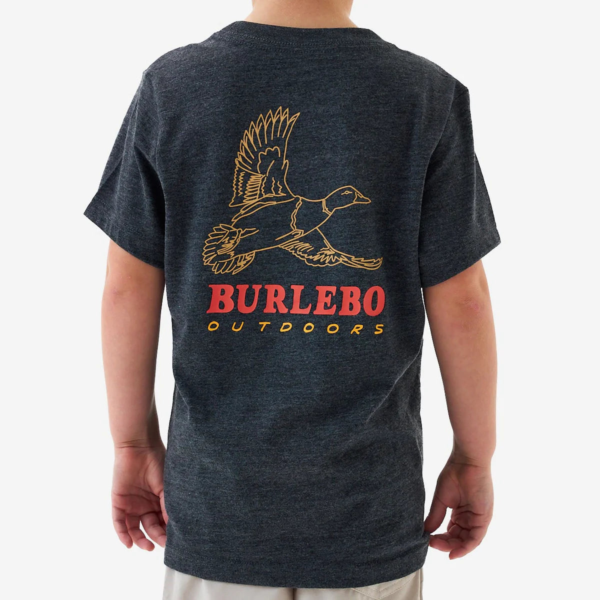 Short Sleeve Tee - Duck Wild - Heather Black