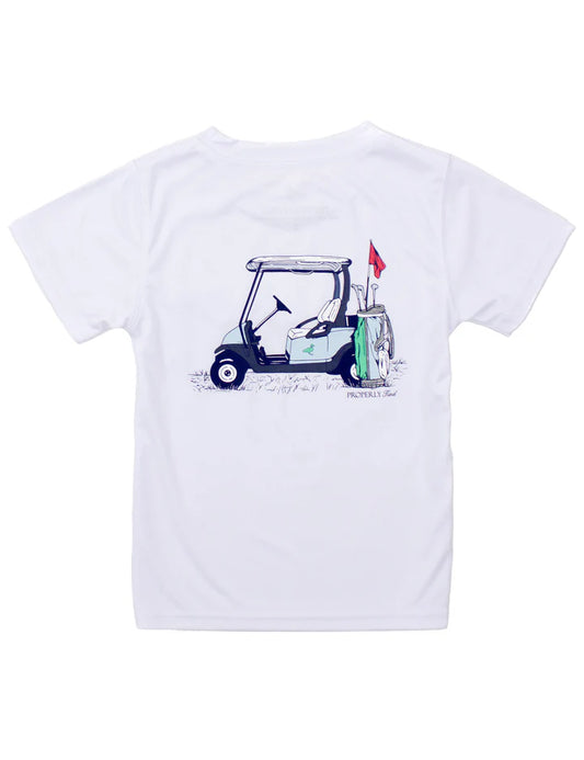 Performance Tee SS Country Club White
