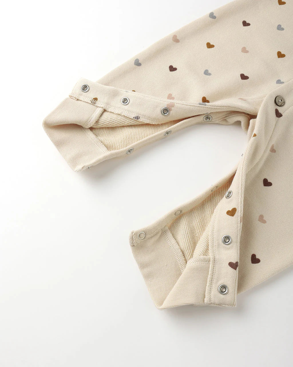 Button Down Jumpsuit Hearts