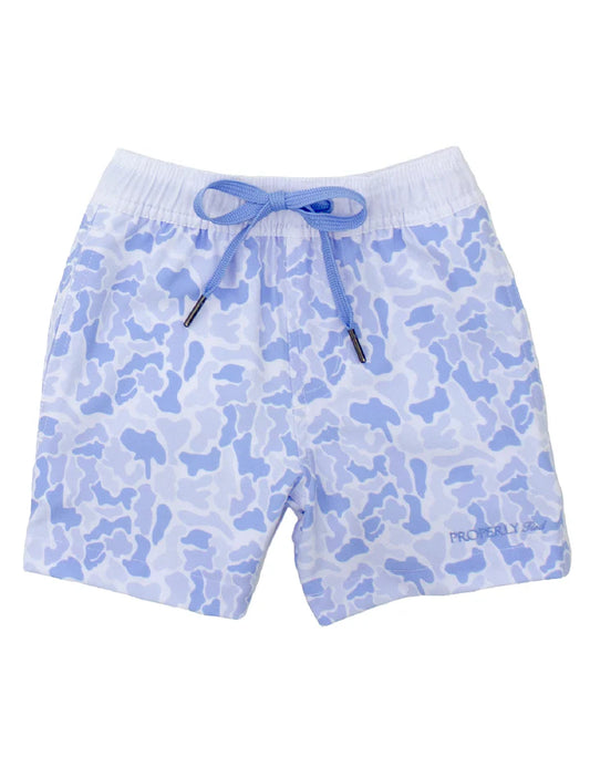 Riviera Swim Trunk River Camo