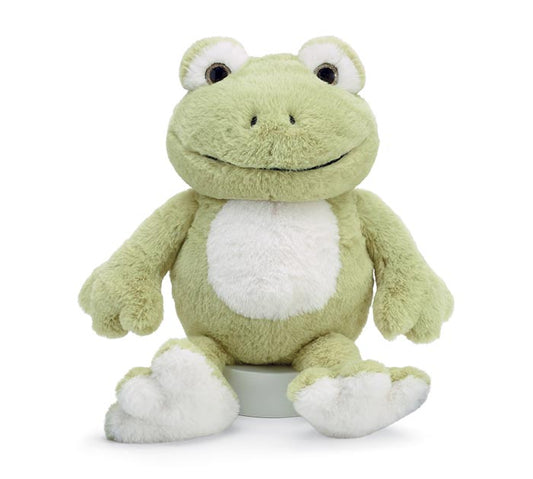Plush Green Frog With Large Eyes