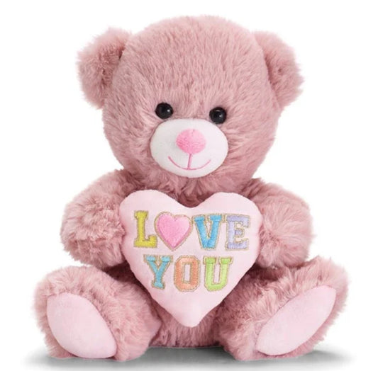 Mauve 'Love You' Bear