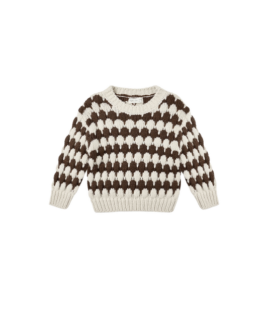 Brown Stripe Shiloh Sweater