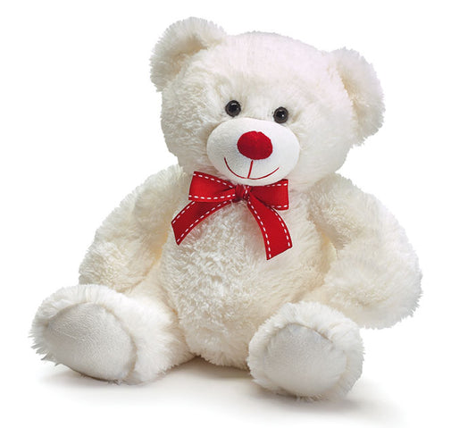 White Valentine Bear