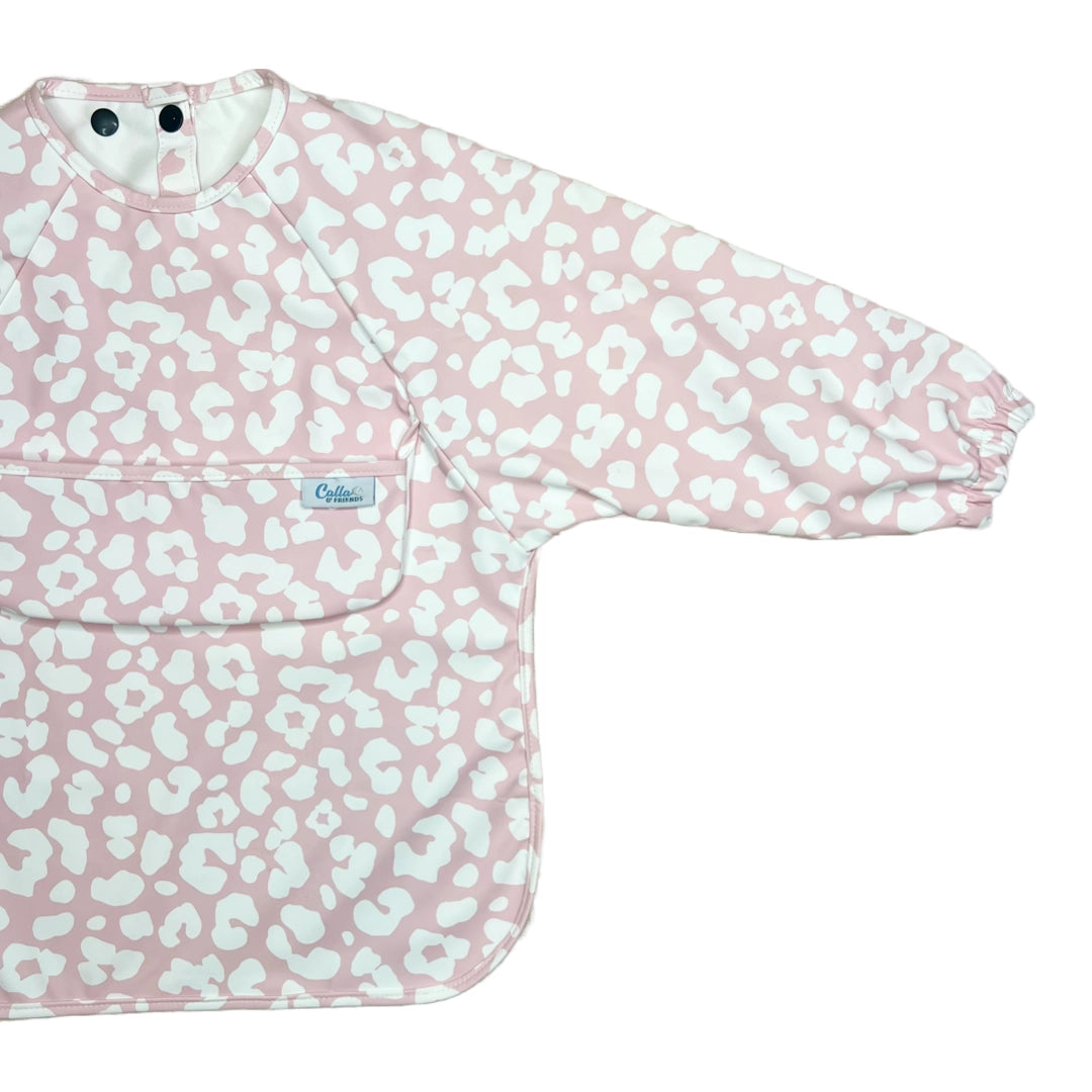 Leopard The Grayson Long Sleeve Bib