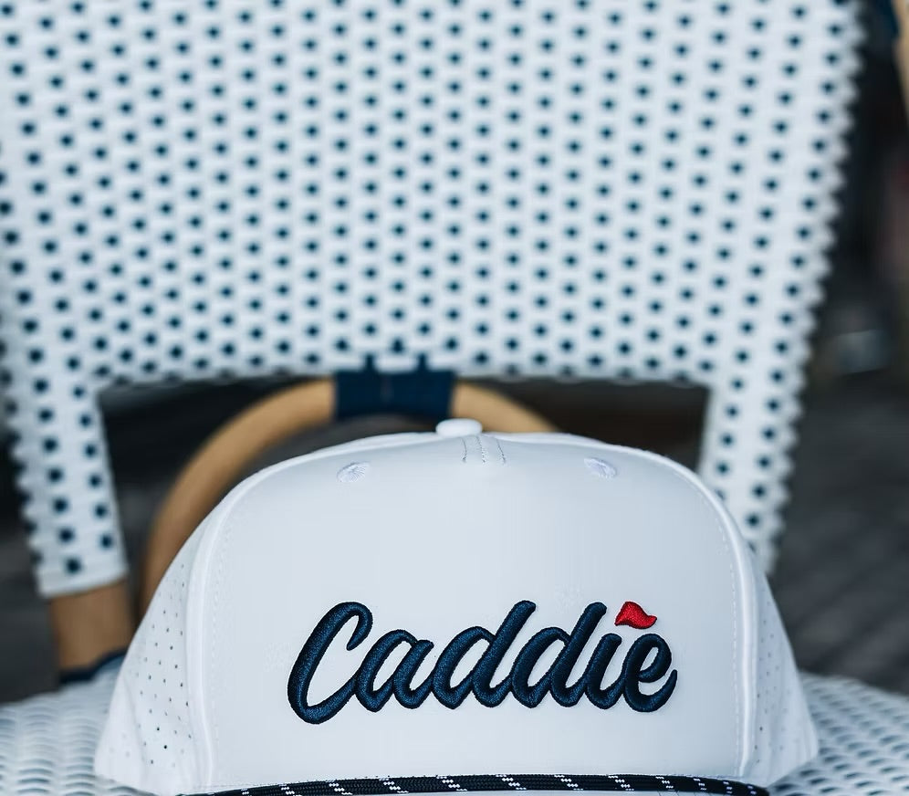 Navy Caddie Performance Rope Hat