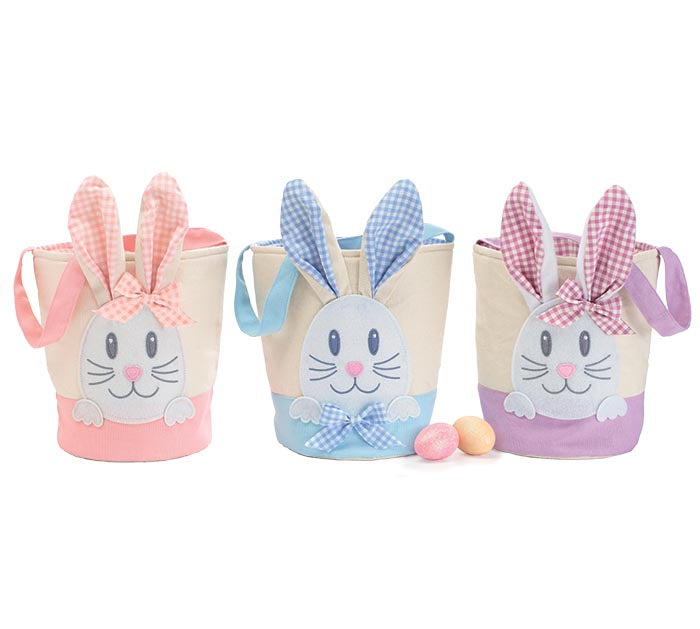 Gingham Easter Bunny Bag Assortment
