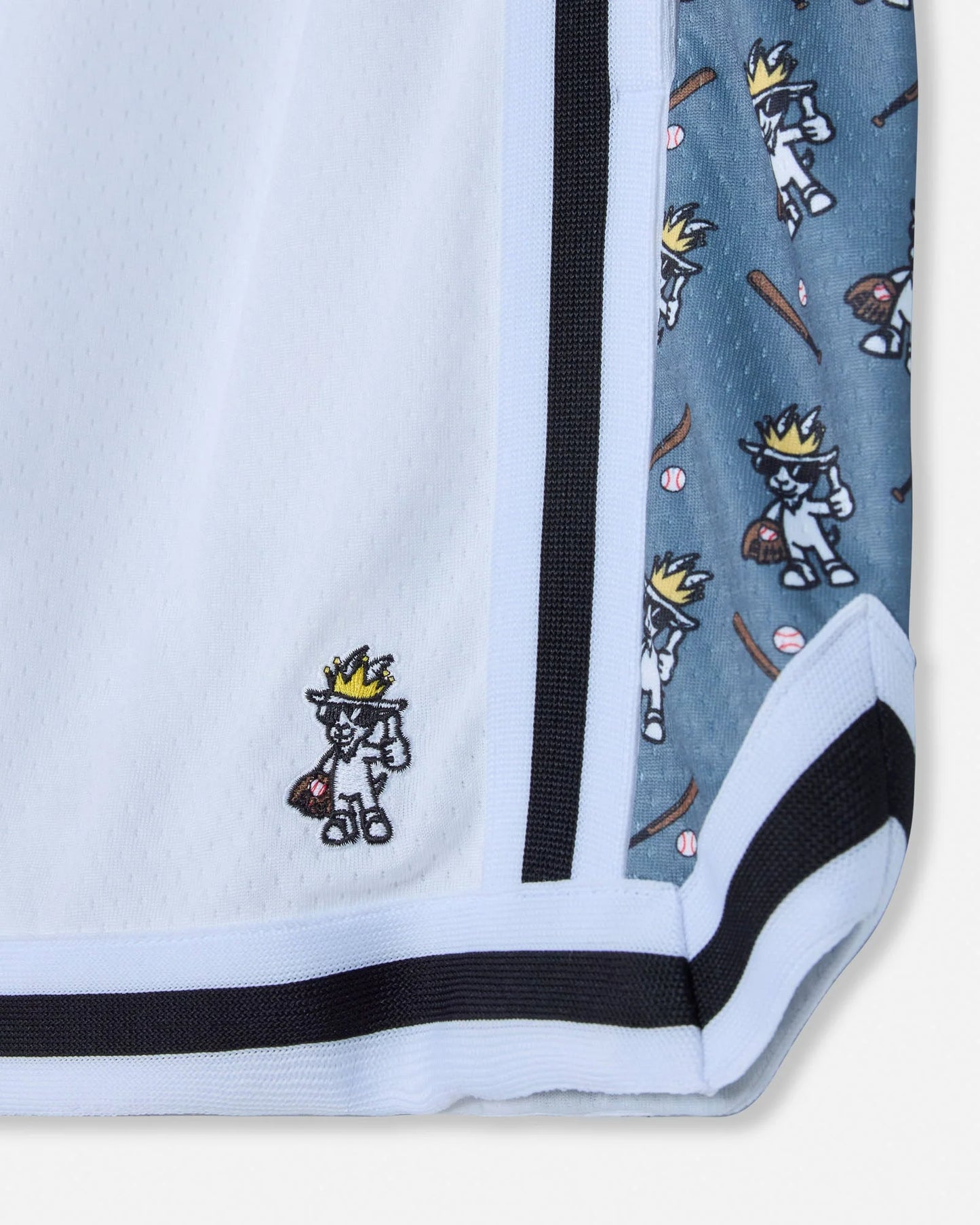 Baseball Thumbs Up Mesh Short