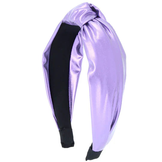 Lavender Metallic Headband