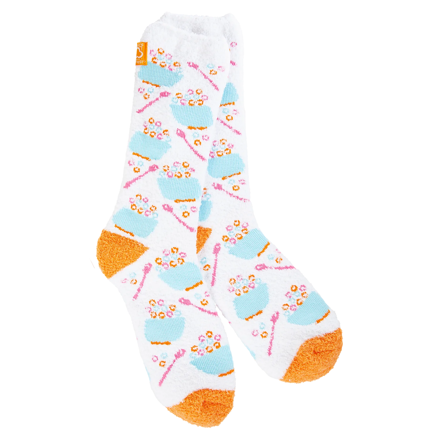 Cereal Fuzzy Socks