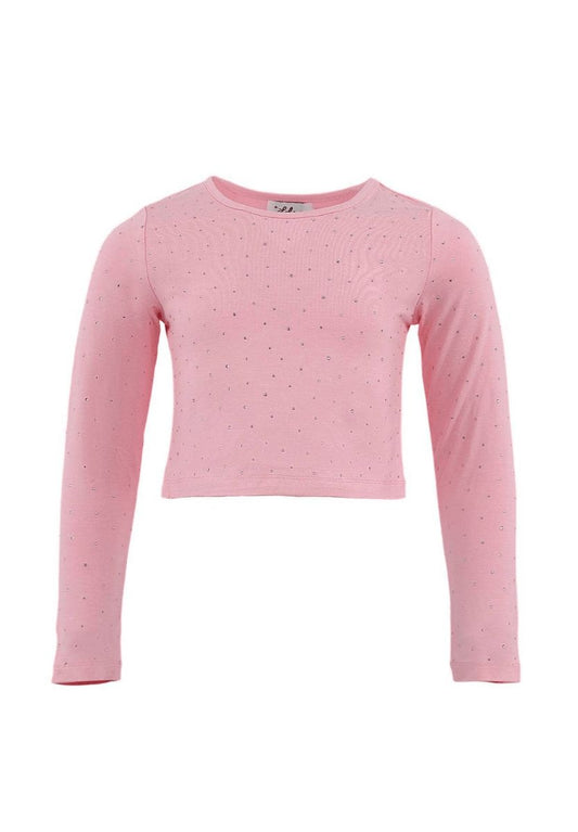 Pretty Sparkle Long Sleeve Pink