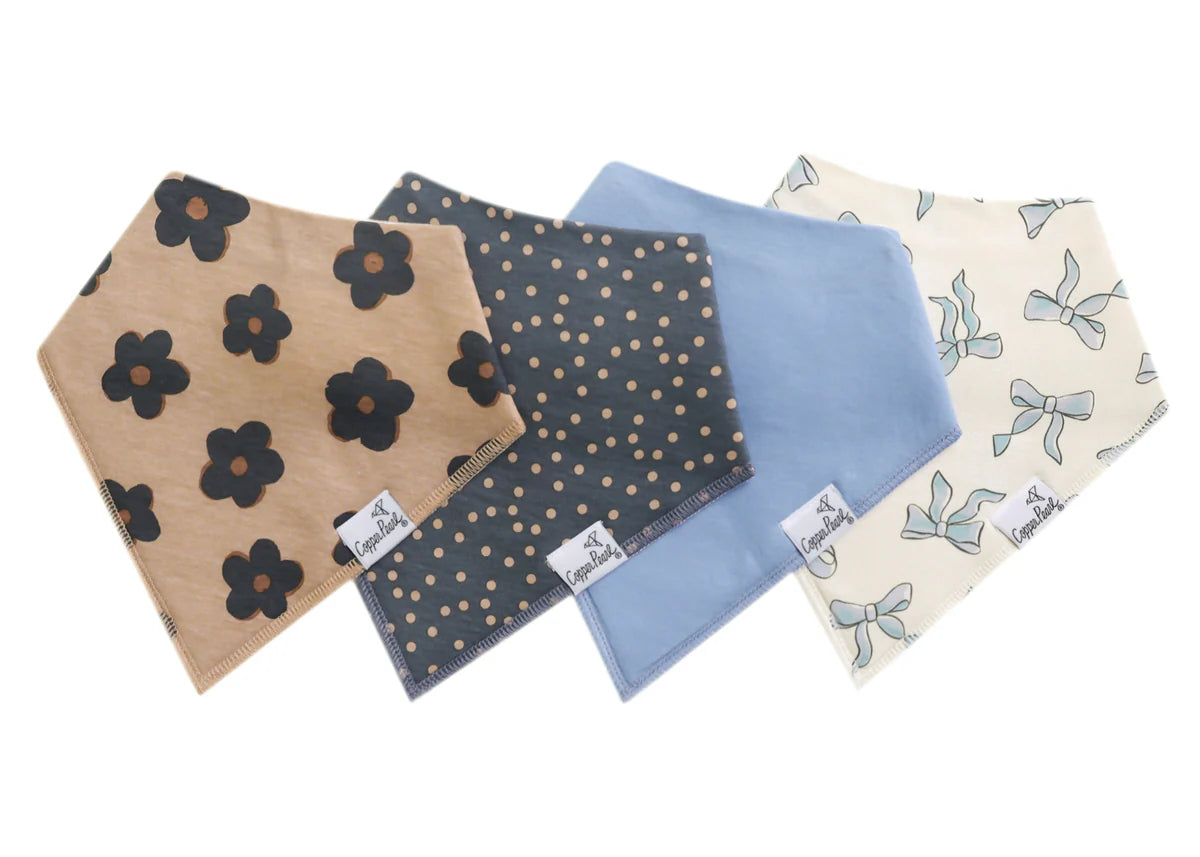 Gemma In Tan Bandana Bib