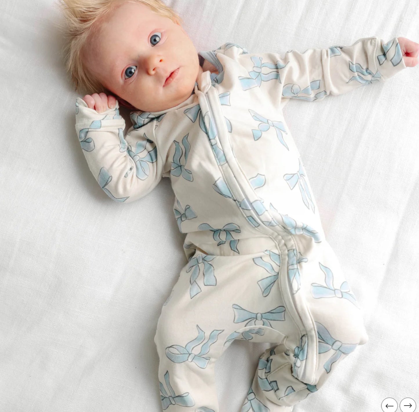 Daphne Zip-Up Footie