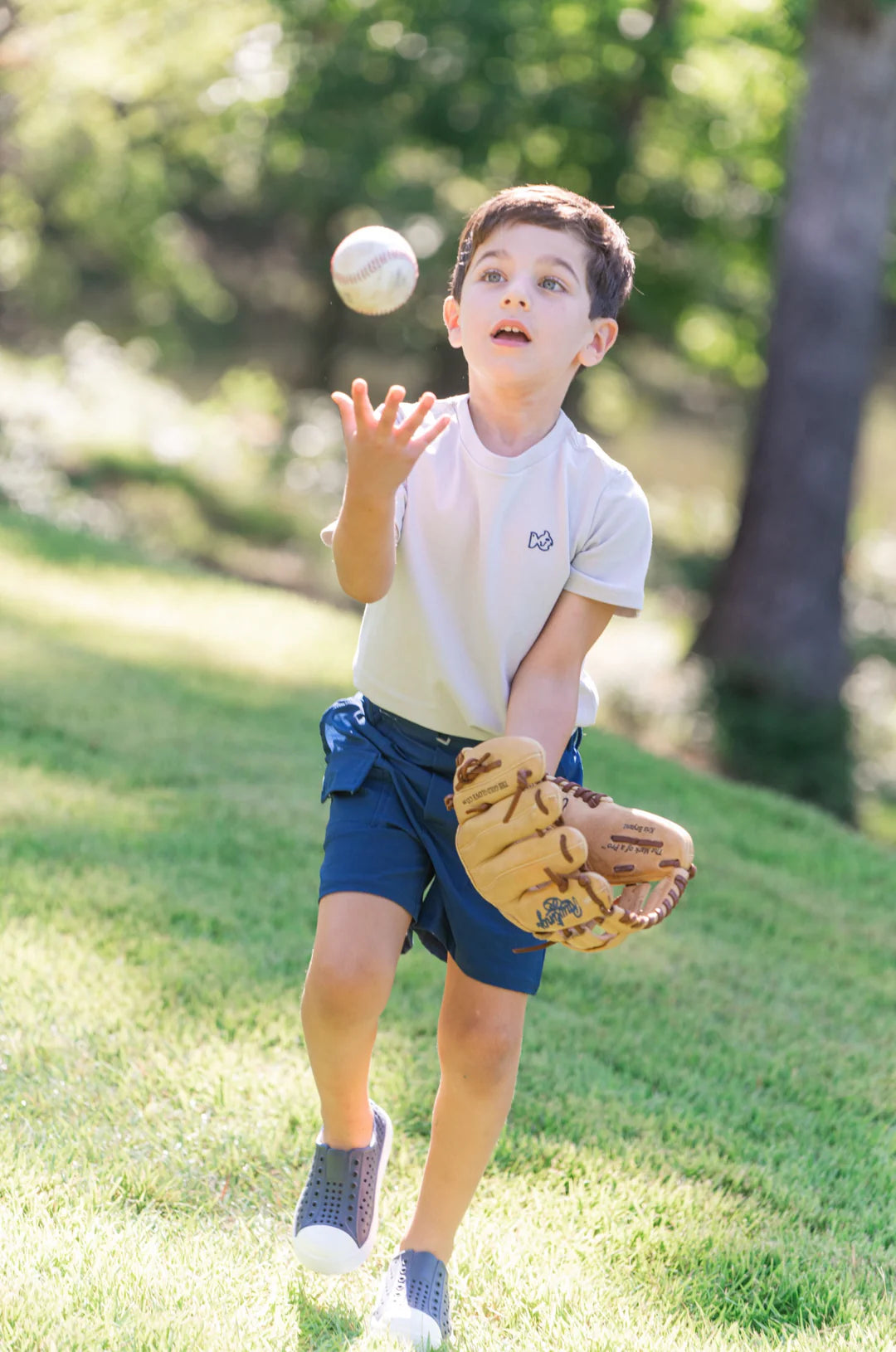 Baseball Glove Art SS T-shirt