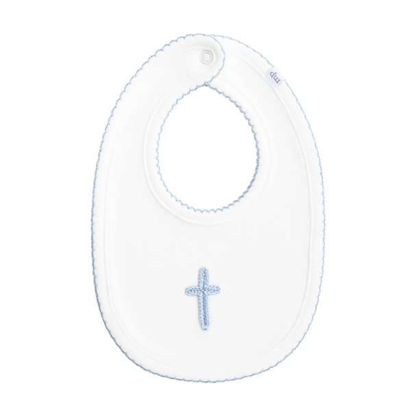 Mud Pie Baptism Cross Bib