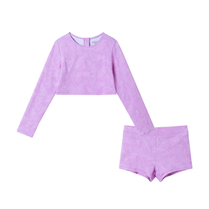 Lavendar Breeze Rashguard Set
