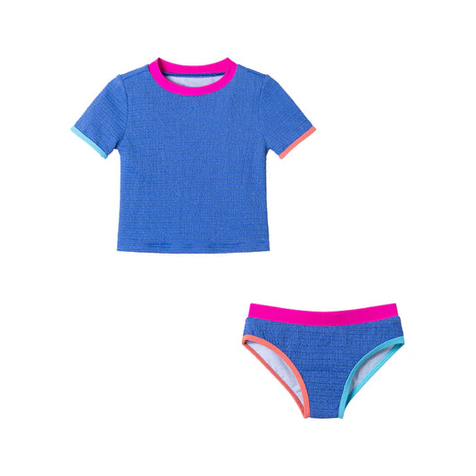 Cobalt Blue Rashguard Set