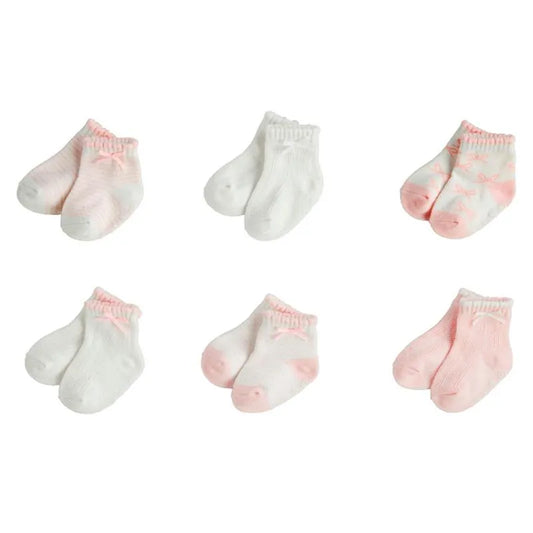 BABY PINK BABY SOCKS