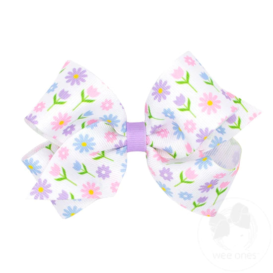 Small Spring Flower Bow (FLW)