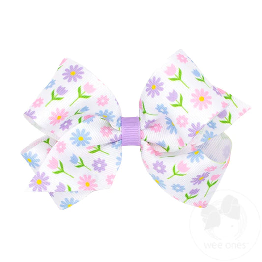 Small Spring Flower Bow (FLW)