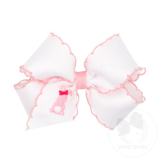 Small White Bunny Bow (PBN)