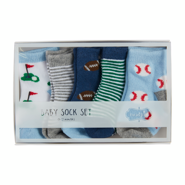 Sports Baby Sock Set