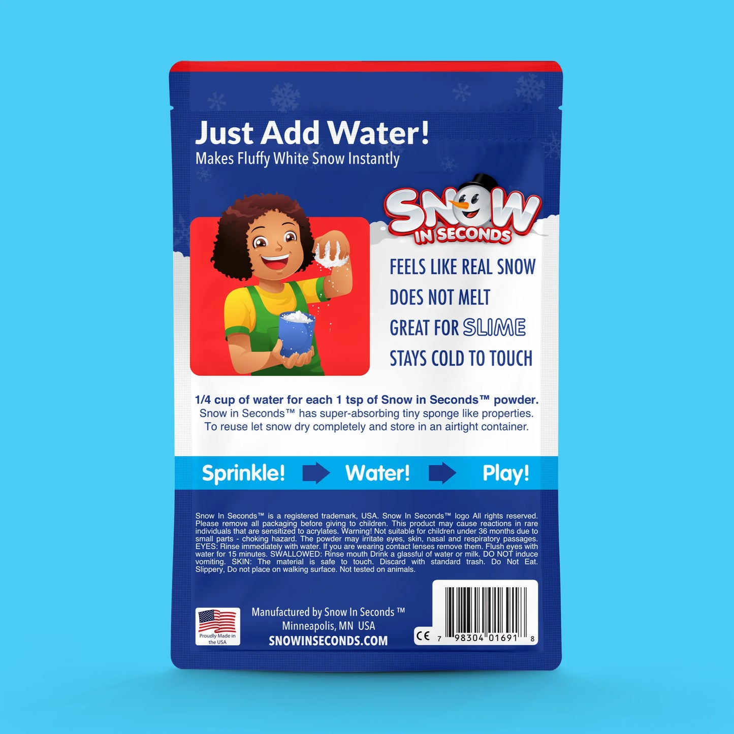 Small Snow in Seconds