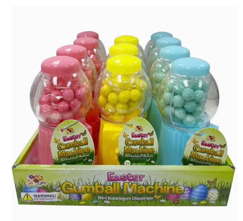 Easter Mini Bubble Gum Dispenser Assorted