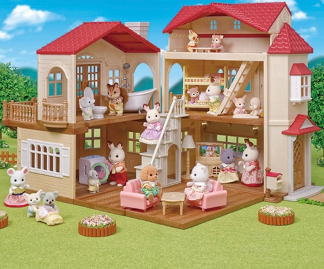 Red Roof Country Home Gift Set -Secret Attic Playroom