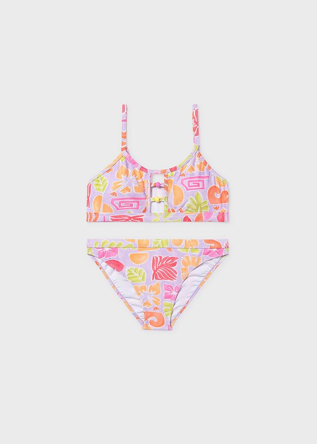 Printed Lilac Bikini