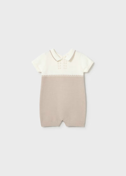 Brown Atlantis Romper
