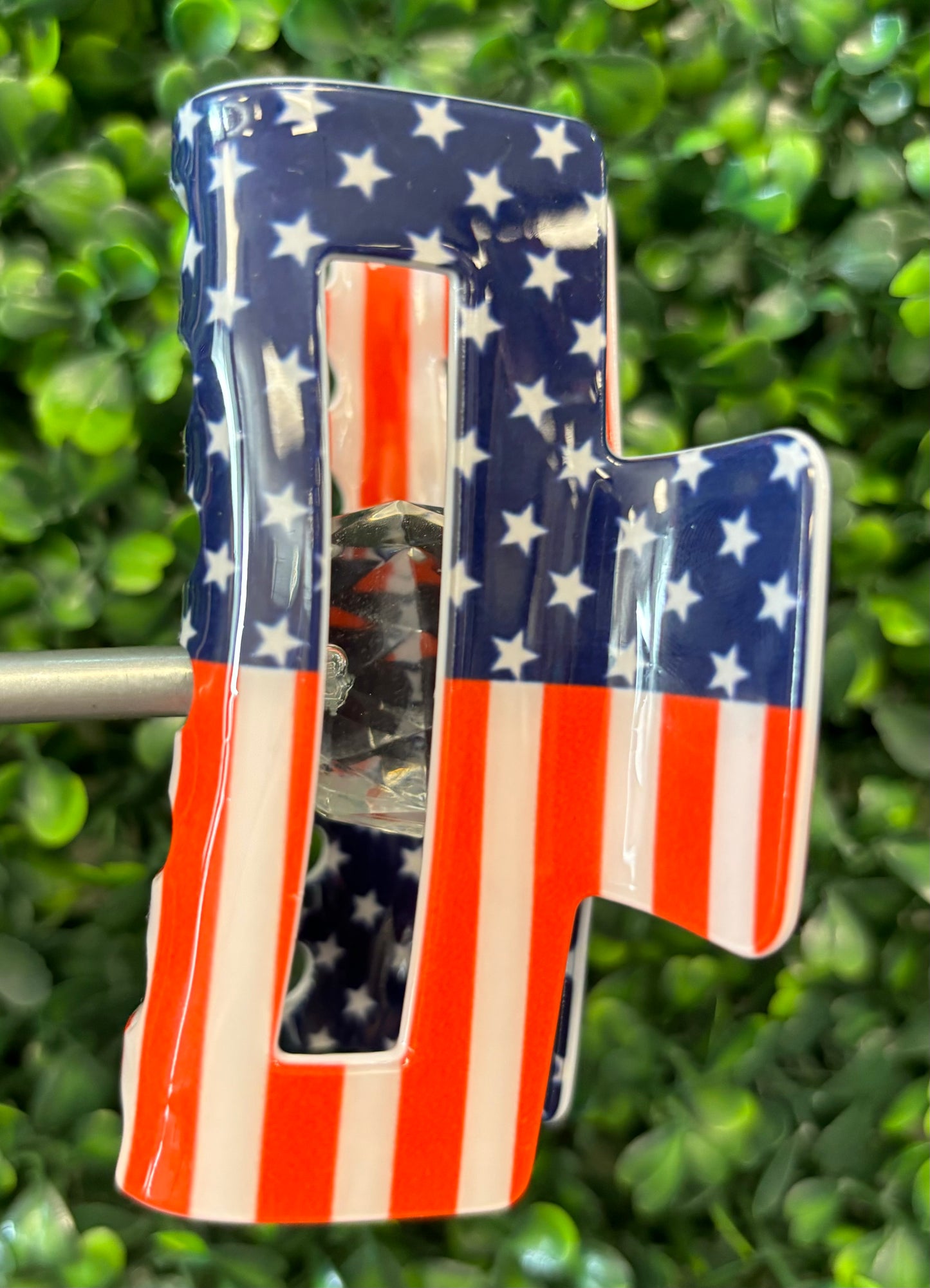 Flag Hair Clips