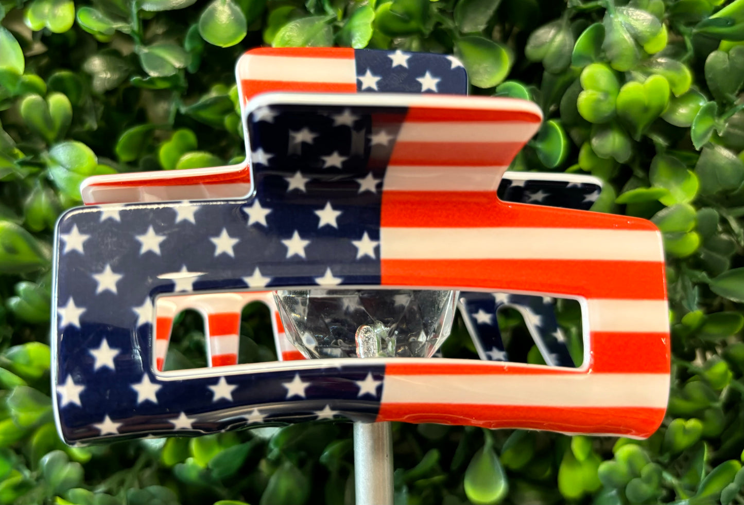 Flag Hair Clips