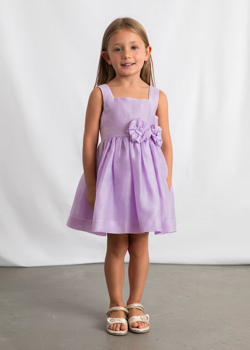 Malva Flower Dress