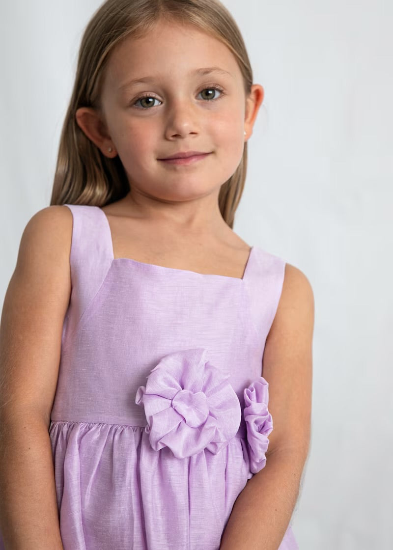 Malva Flower Dress