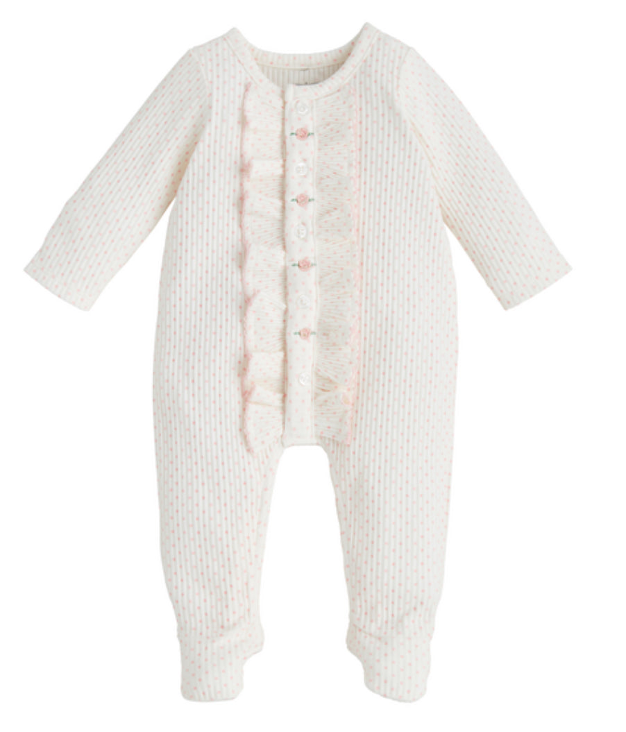 Rosette Pink Polka Dot sleeper