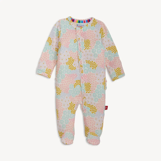 Harper Ruffle Modal Magnetic Footie