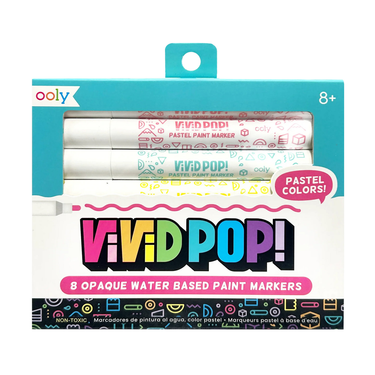 Water-Based Paint Markers: Pastel