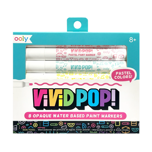 Water-Based Paint Markers: Pastel