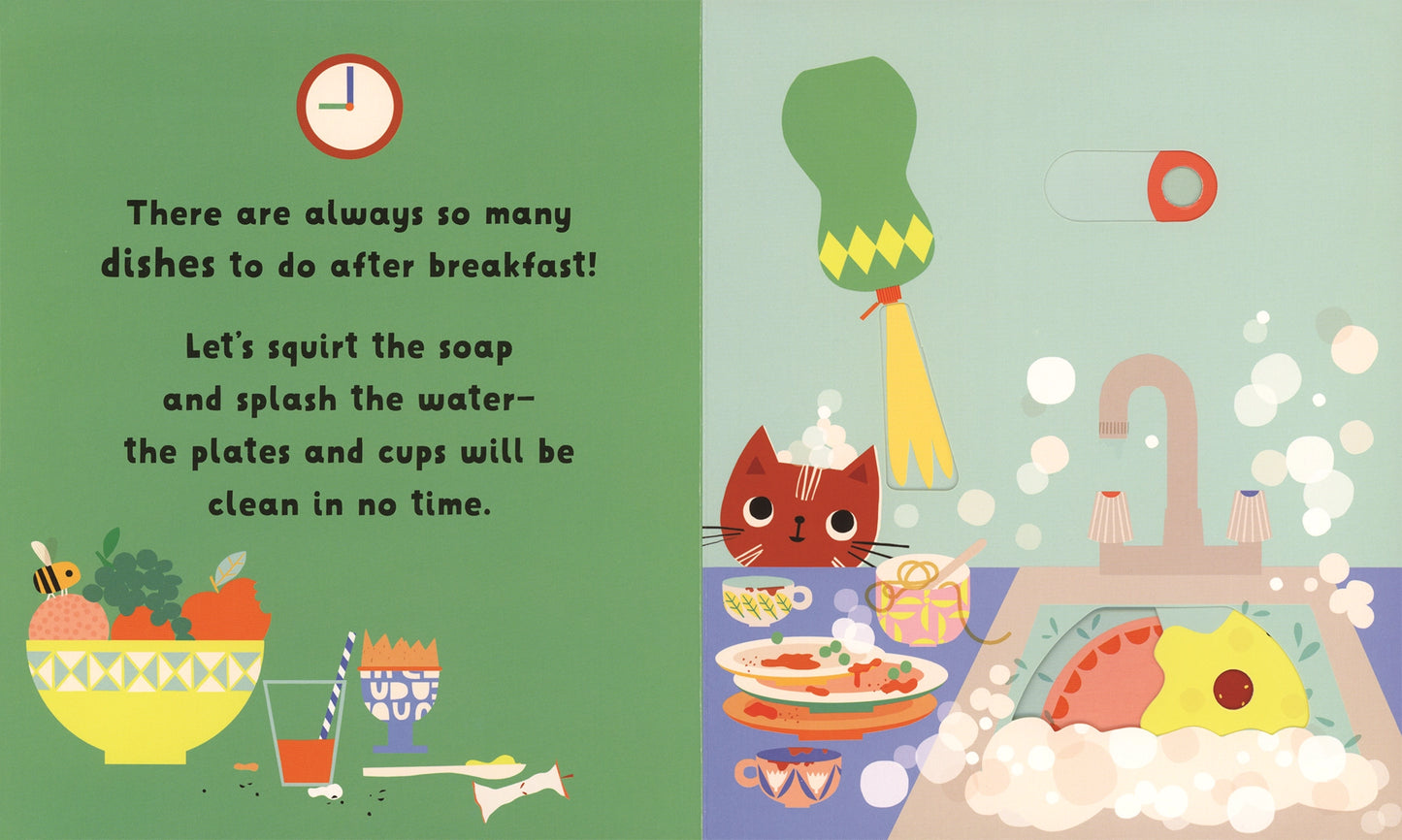 It's Time To... Clean It! Board Book