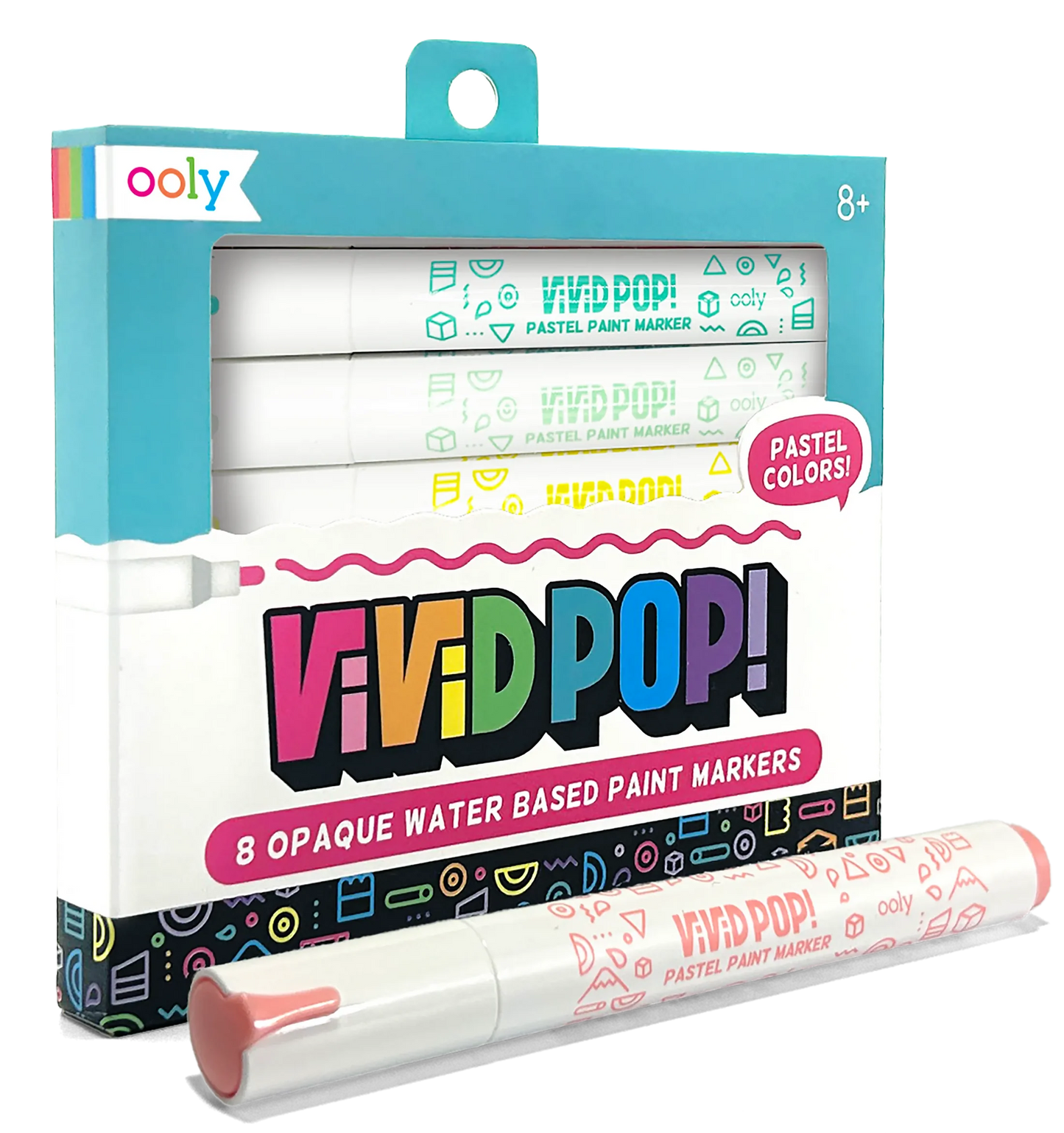 Water-Based Paint Markers: Pastel
