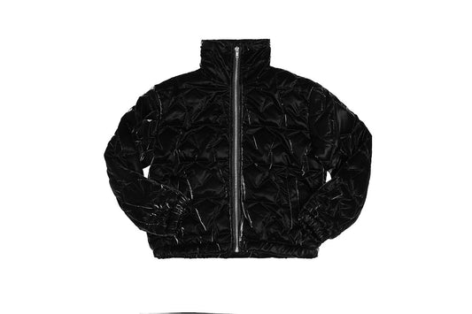 Black Star Puffer Jacket