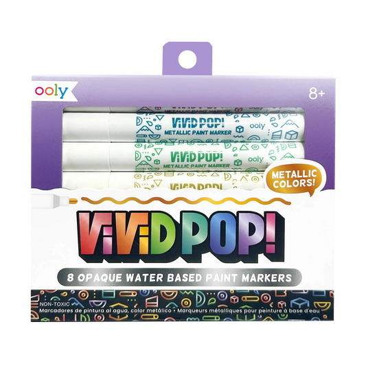 Water-Based Paint Markers: Metallic