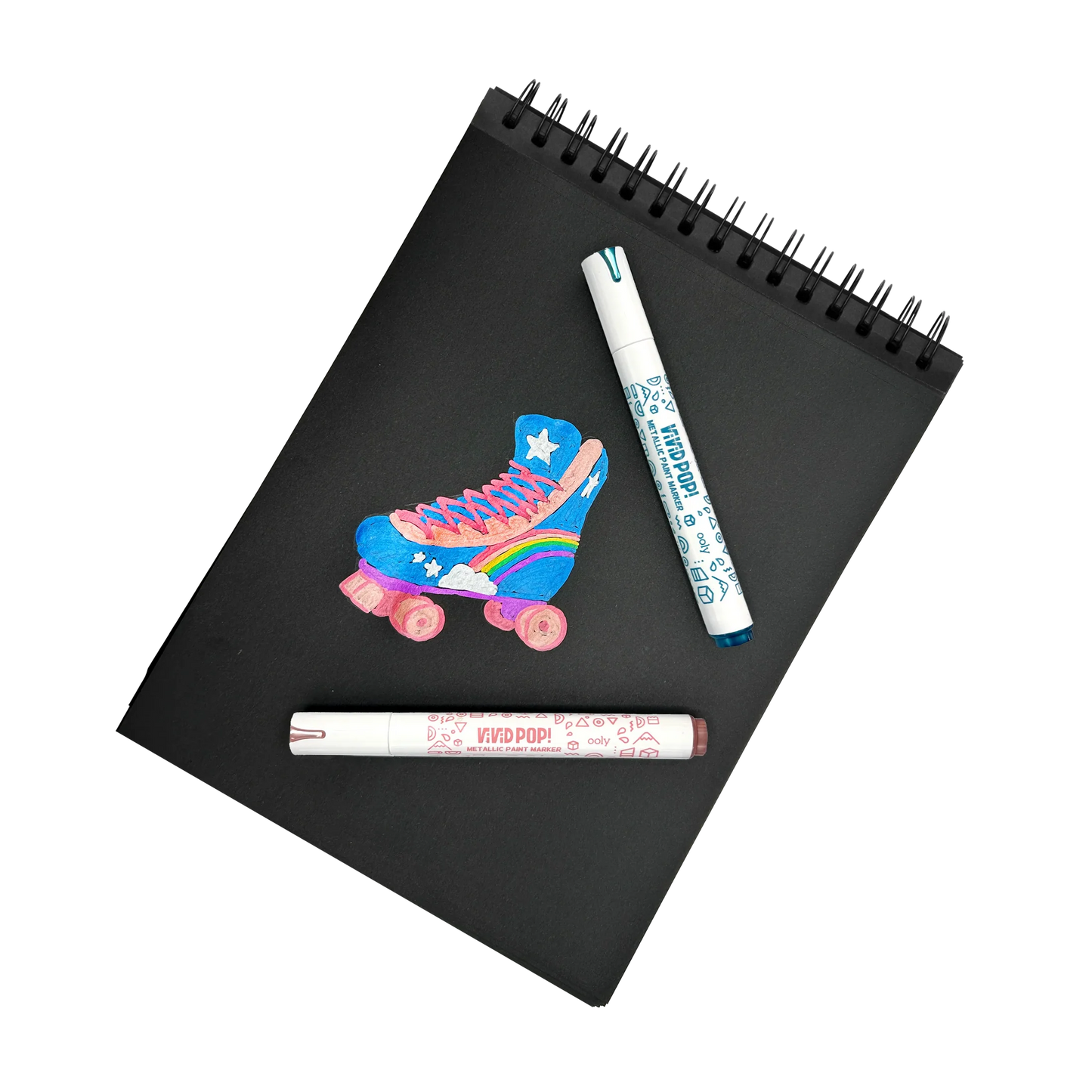 Water-Based Paint Markers: Metallic