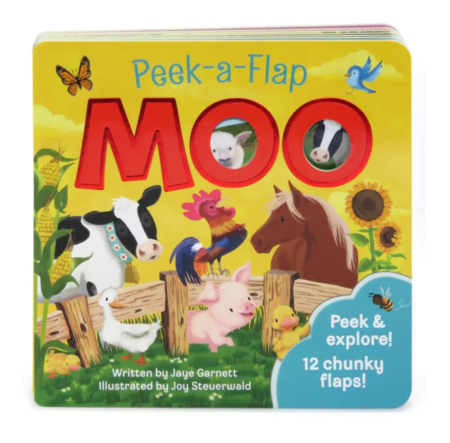 Moo Peek A Flap